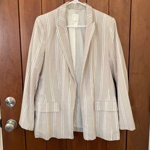 Striped Blazer